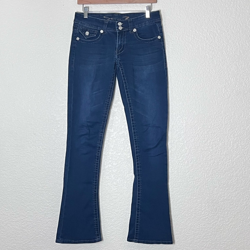 Seven7 | Slim bootcut mid-rise jeans size 28